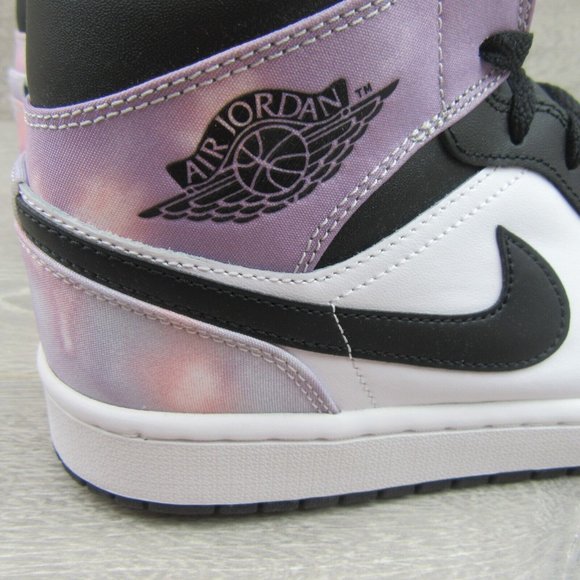 Air Jordan 1 Mid SE Zen Master Tie- Dye Sneakers Mens Size 9.5 NEW - Picture 9 of 15